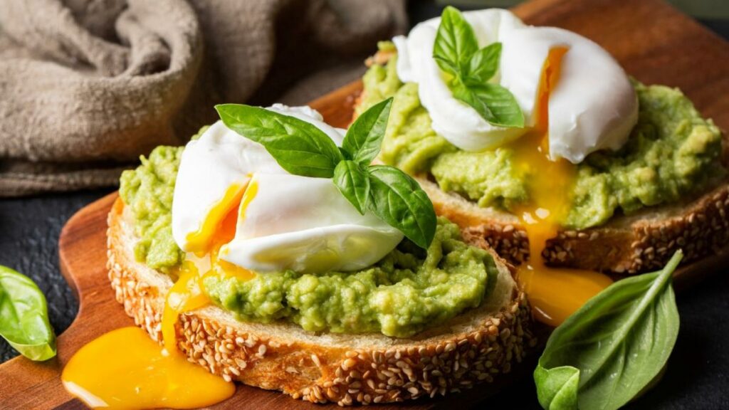 Avocado Toast with Poached Eggs Avocado Toast with Poached Eggs